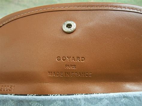 serial number authentic goyard stamp|goyard leather bag serial number.